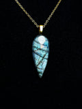 The Whisper Current Stone – Blue Labradorite Necklace