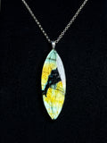 The Solar Current Stone – Golden Labradorite Necklace