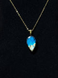 The Oracle Stone – Electric Blue Labradorite Necklace