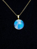 The Celestide Stone – Rainbow Moonstone Necklace