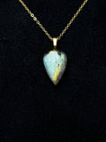 The First Light Stone – Blue Gold Labradorite Necklace