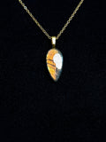 The Ember Glow Stone – Labradorite Necklace
