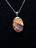 The Miracle Stone – Copper Violet Labradorite Necklace