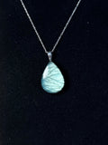 The Sanctuary Stone – Mint Seafoam Labradorite Necklace